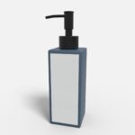 Bottles plastic product label mockup 507210