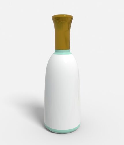 Bottles ceramic product label mockup 507250