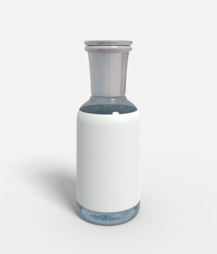 Bottles plastic product label mockup 507270