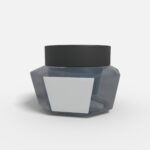 Bottles glass product label mockup 507280