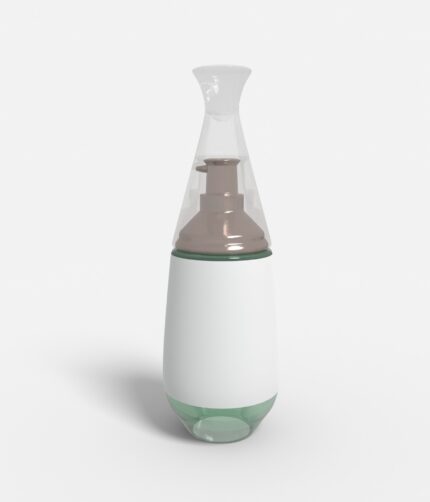 Bottles product label makeup mockup 507300