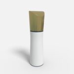 Bottles plastic product label mockup 507310