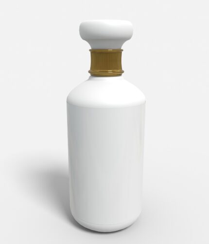 Bottles ceramic product label mockup 507420