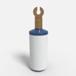 Bottles ceramic product label mockup 507440