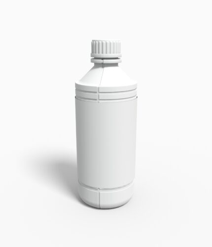 Bottles plastic product label mockup 503900