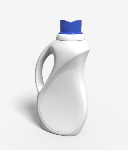 Bottles plastic barrels product label mockup 501330