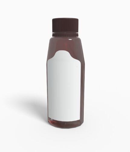 Bottles plastic product label mockup 502570