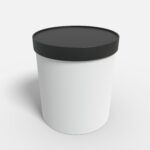 Flexible packaging plastic cans can mockup 602780