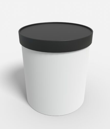 Flexible packaging plastic cans can mockup 602780