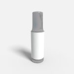 Bottles glass product label mockup 506850