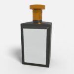 Bottles ceramic product label mockup 507540