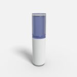 Bottles plastic product label mockup 507620