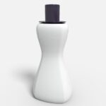 Bottles plastic product label mockup 507630