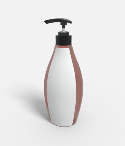 Bottles plastic product label mockup 507640