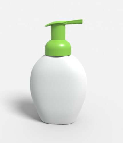 Bottles plastic product label mockup 507760