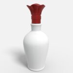 Bottles ceramic product label mockup 507790