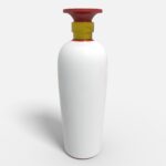 Bottles ceramic product label mockup 507800