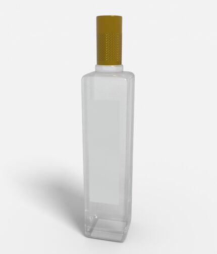 Bottles glass product label mockup 507850