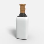 Bottles ceramic product label mockup 507900