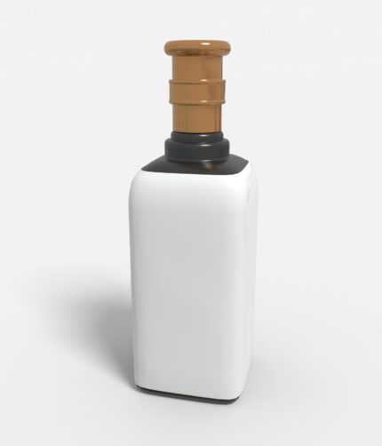 Bottles ceramic product label mockup 507900