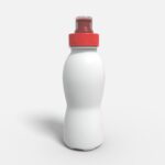 Bottles plastic product label mockup 507910