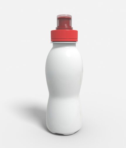 Bottles plastic product label mockup 507910