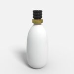 Bottles ceramic product label mockup 507950