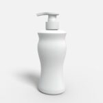 Bottles plastic product label mockup 507960