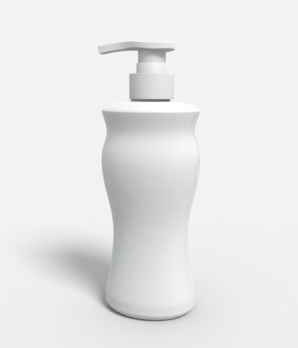 Bottles plastic product label mockup 507960