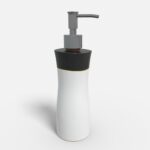 Bottles plastic product label mockup 507980