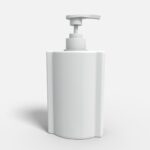 Bottles plastic product label mockup 508010