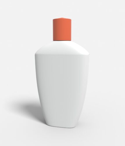 Bottles plastic product label mockup 508060