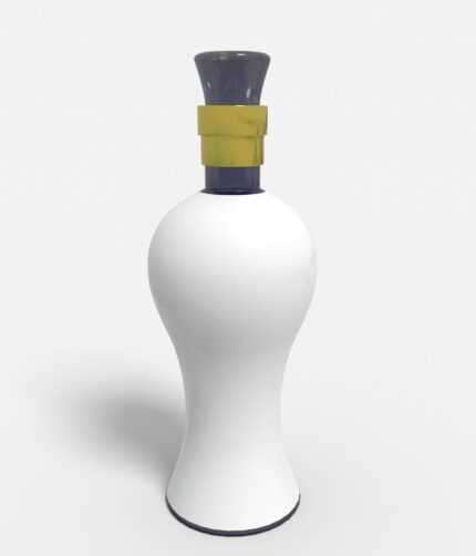 Bottles glass product label mockup 508140