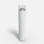 Bottles aluminum product label mockup 508490