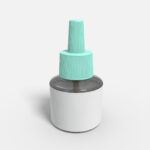 Bottles plastic product label mockup 508500