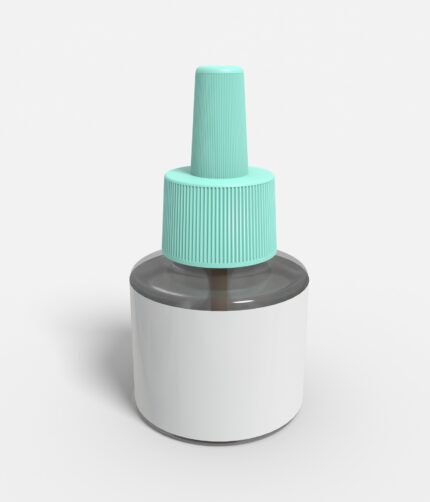 Bottles plastic product label mockup 508500
