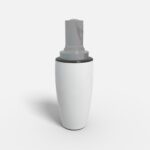 Bottles glass product label mockup 508580