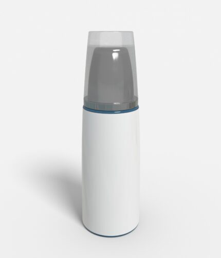 Bottles plastic product label mockup 508590