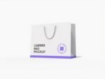 Shopping bag mockup