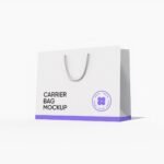 Shopping bag mockup