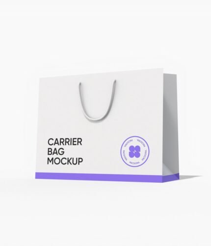 Shopping bag mockup