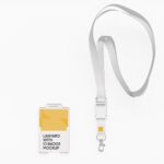 Lanyard and ID card mockup