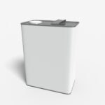 Bottles aluminum buckets paint buckets mockup 501300