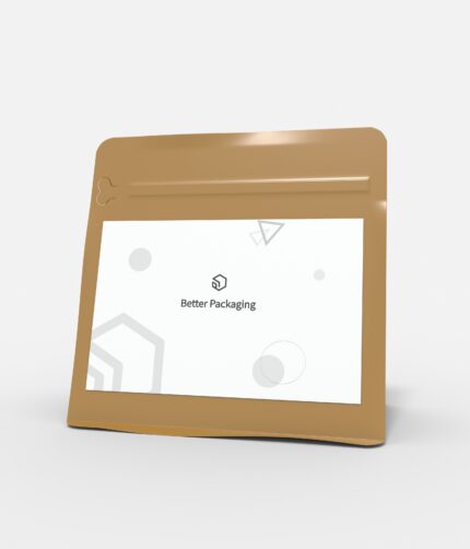 Packaging flexible packaging plastic mockup 603130