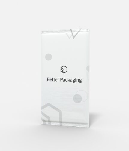 Flexible packaging back sealing bag mylar bag mockup 600660