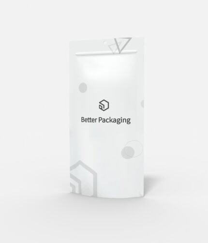 Flexible packaging stand up pouches mylar bag mockup 601160