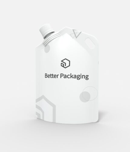 Spout pouch mylar bag mockup 602460