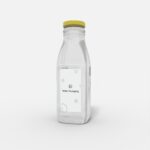 Packaging bottle glass bottle mockup 509630