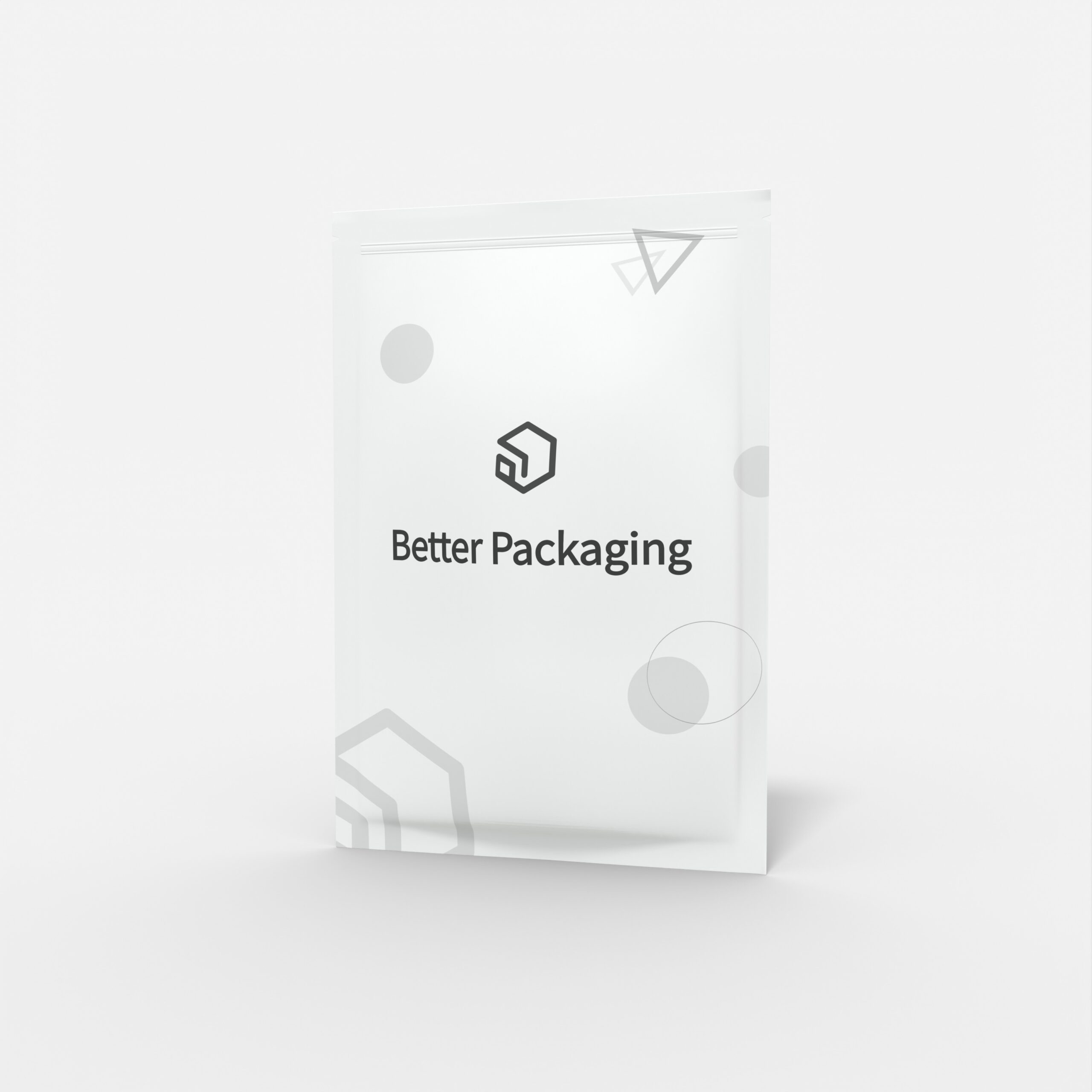 Scent sachet packet mockup Scent sachet packet mockup