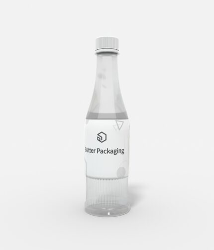 Packaging bottle plastic bottle mockup